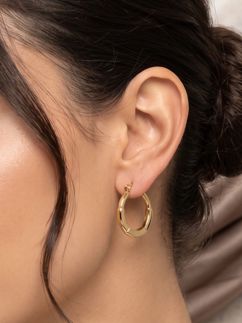 Jhanvi Simple Metal Tone Balis