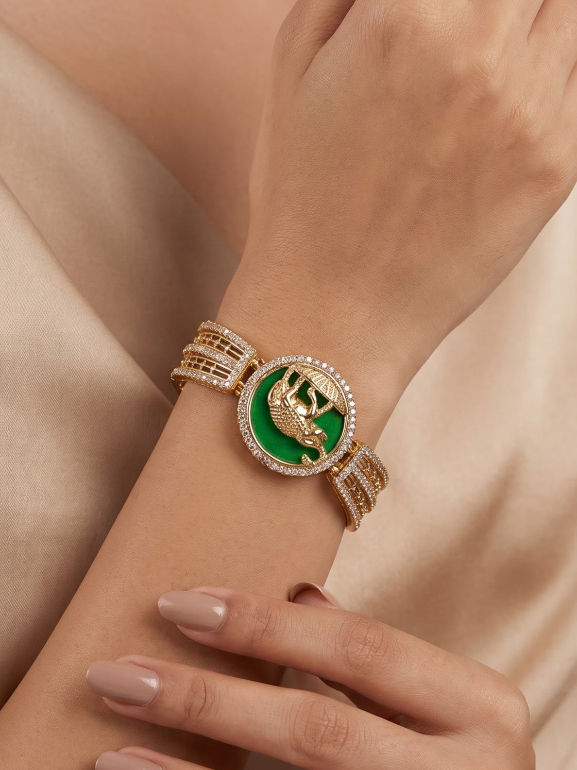 Navya Bold Statement Bracelet
