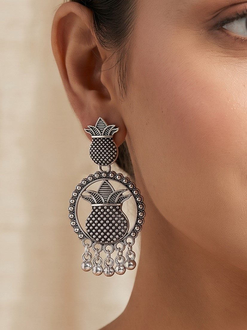 Gitanjali Oxidised Earring
