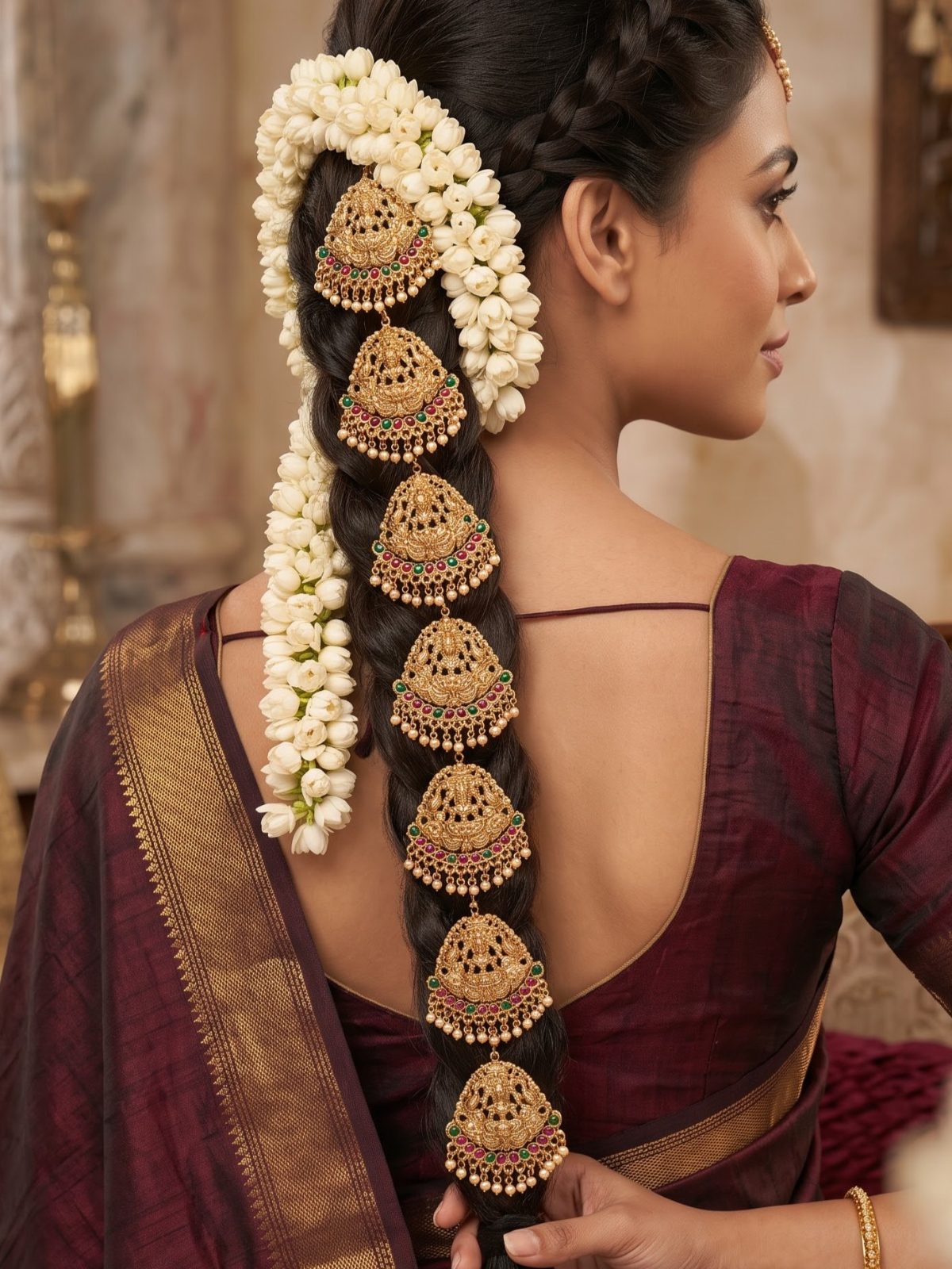 Bhavya Floral Hair Accessory Collection