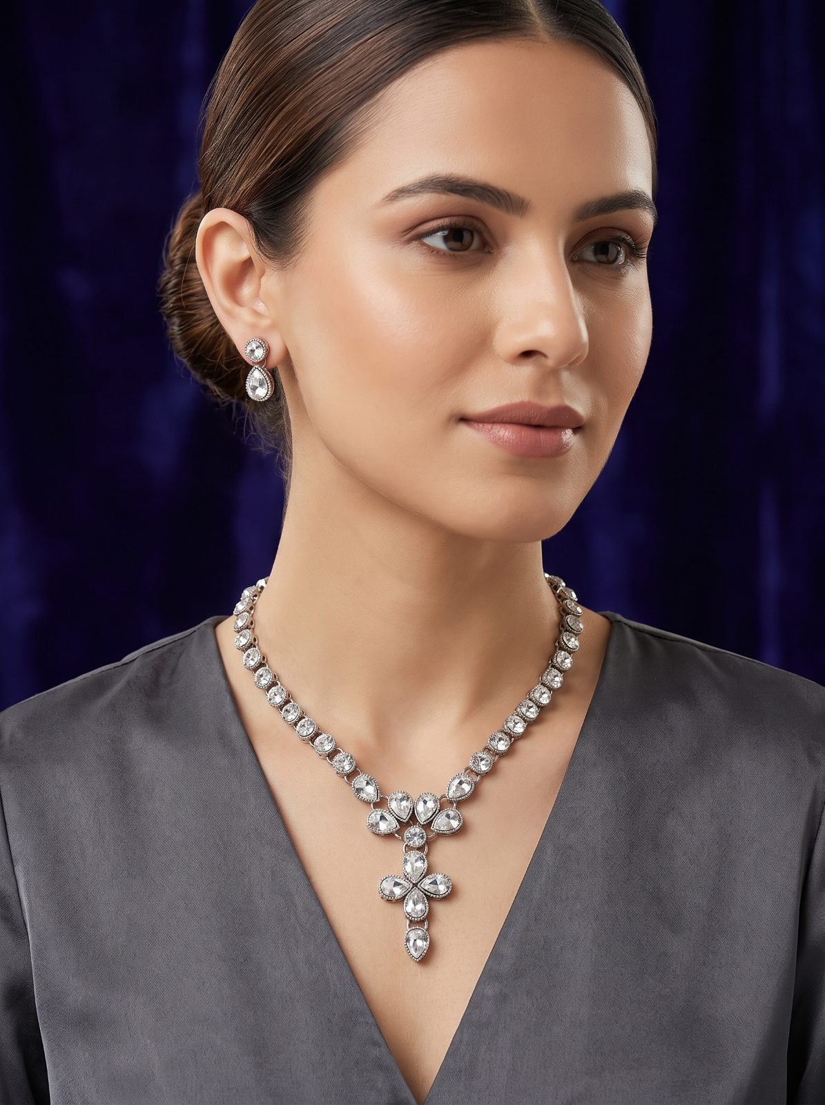 Jyotishi Kundan Necklace Set
