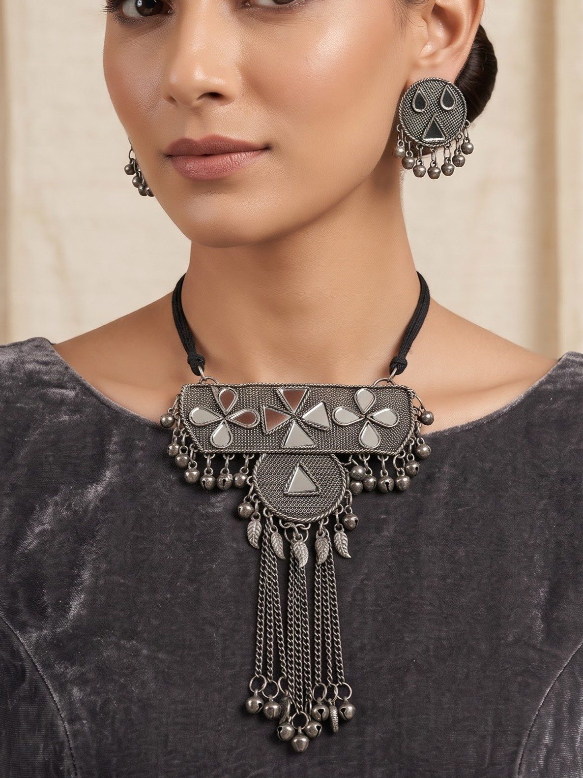 Unnati Tribal Charm Necklace