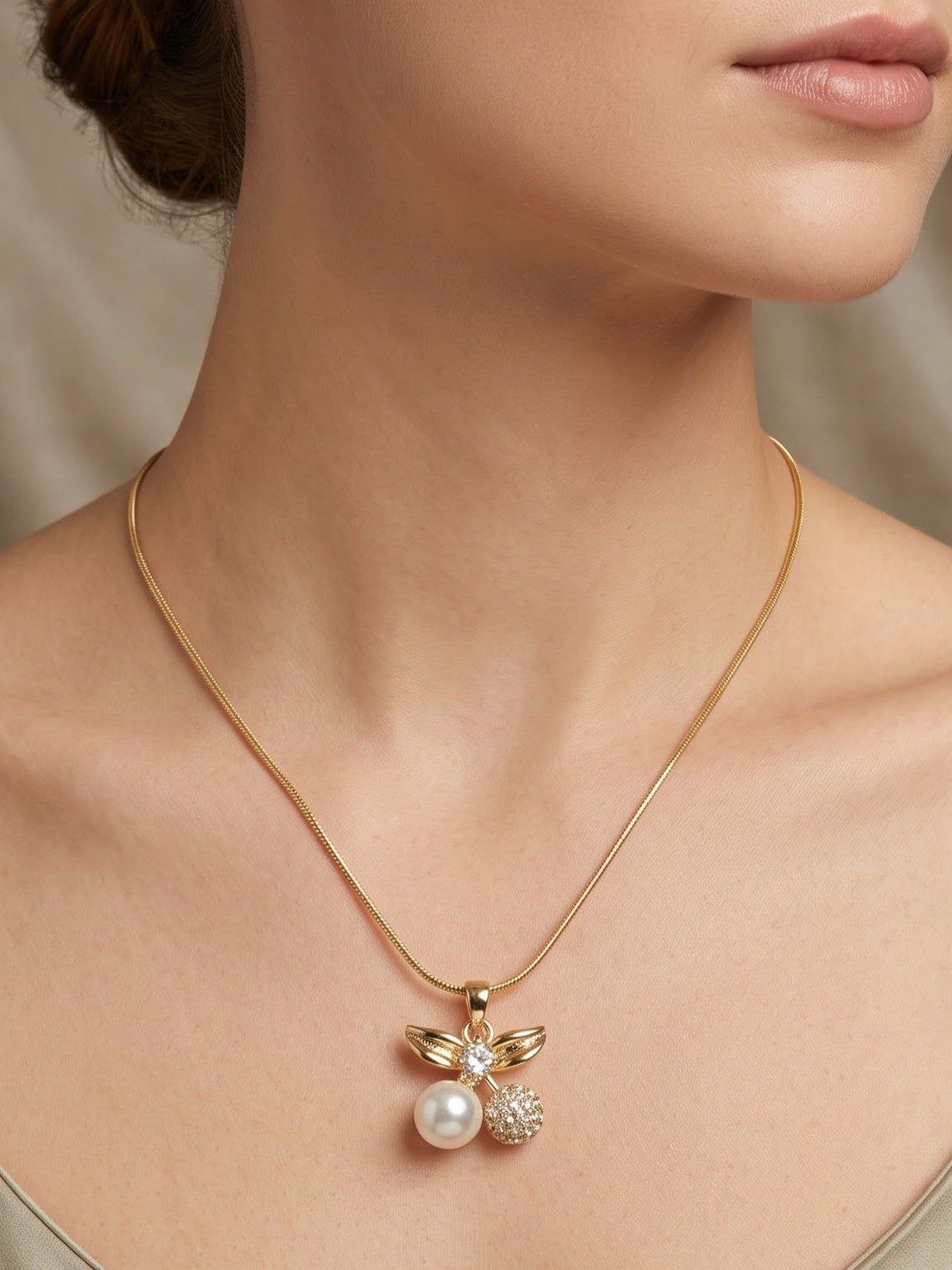 Tanvi Artisanal Charm Necklace