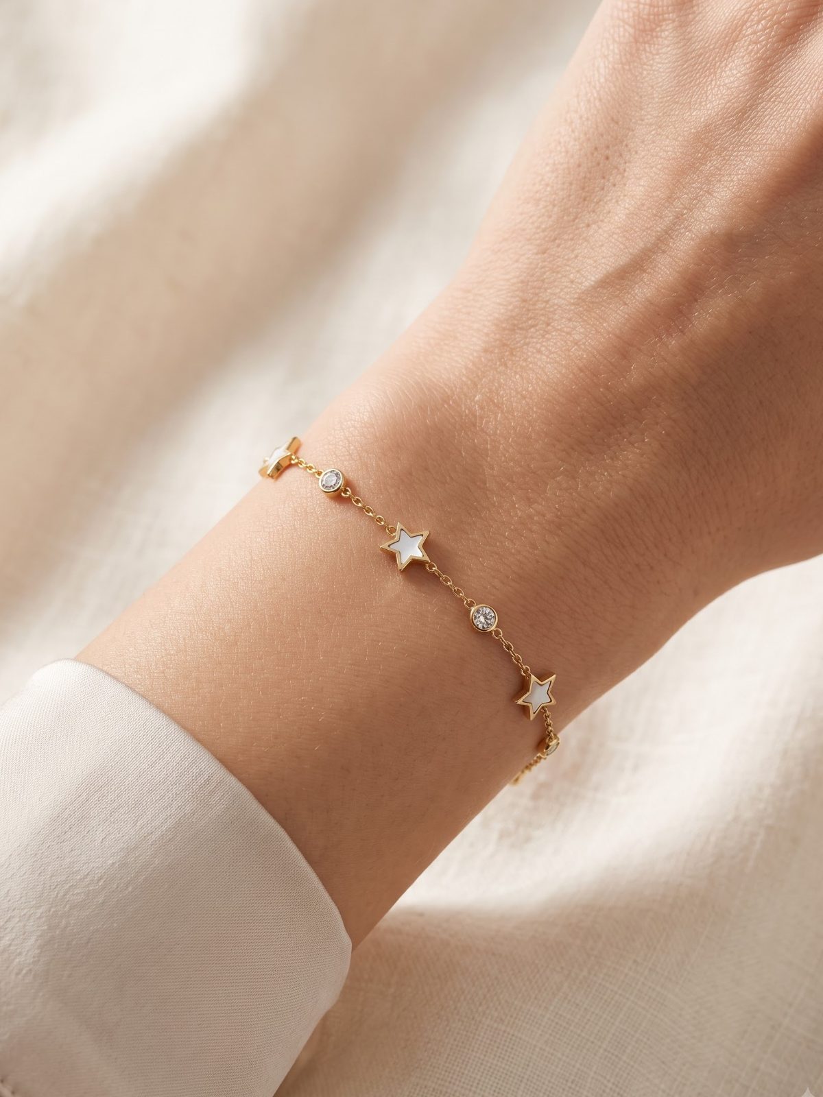 Aaradhya Festive Star Bracelet for Women