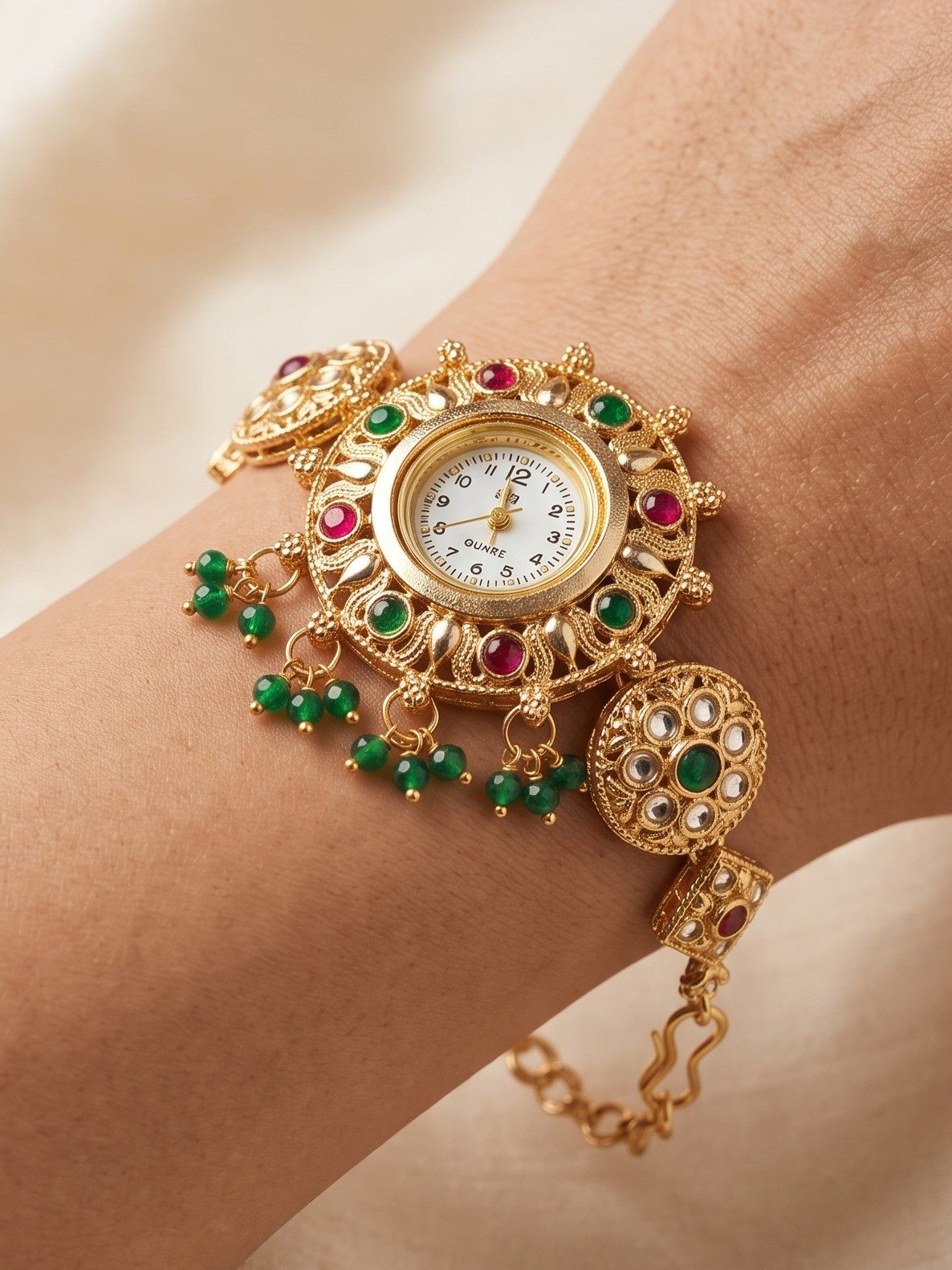Chhavi Traditional Ethnic Bracelet Watch