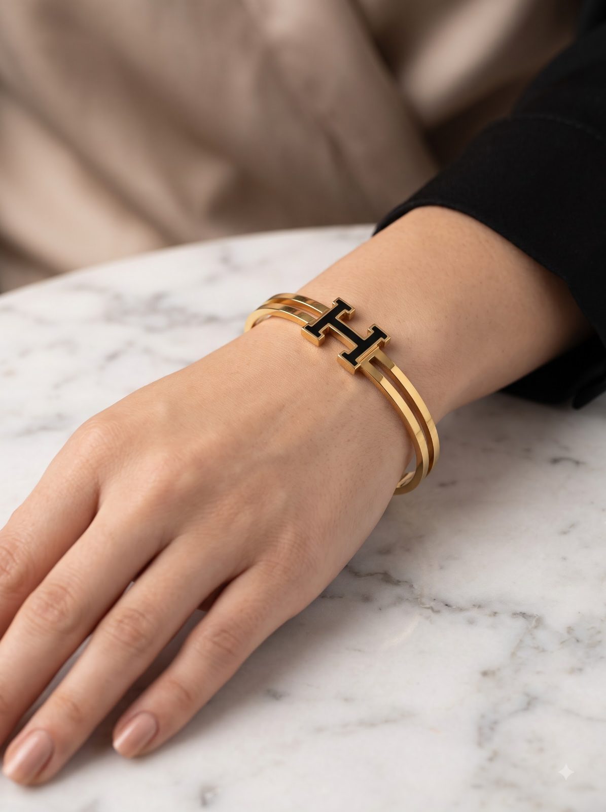 Mahi H Alphabet Stylish Bracelets