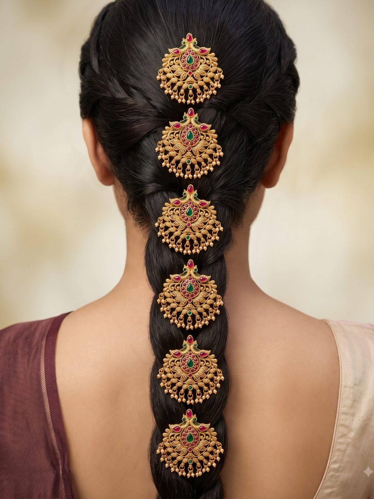 Kavya Traditional Hair Accessory Set