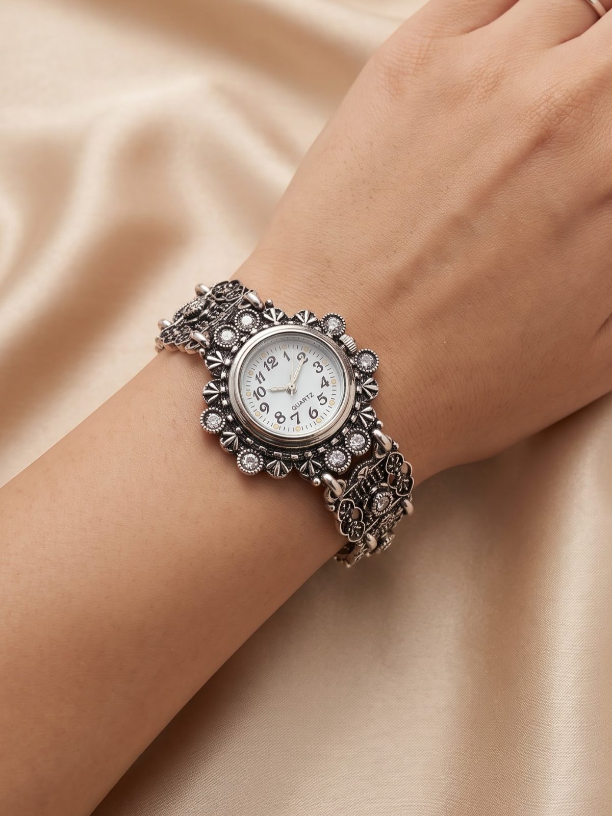 Prisha Antique Finish Bracelet Watch