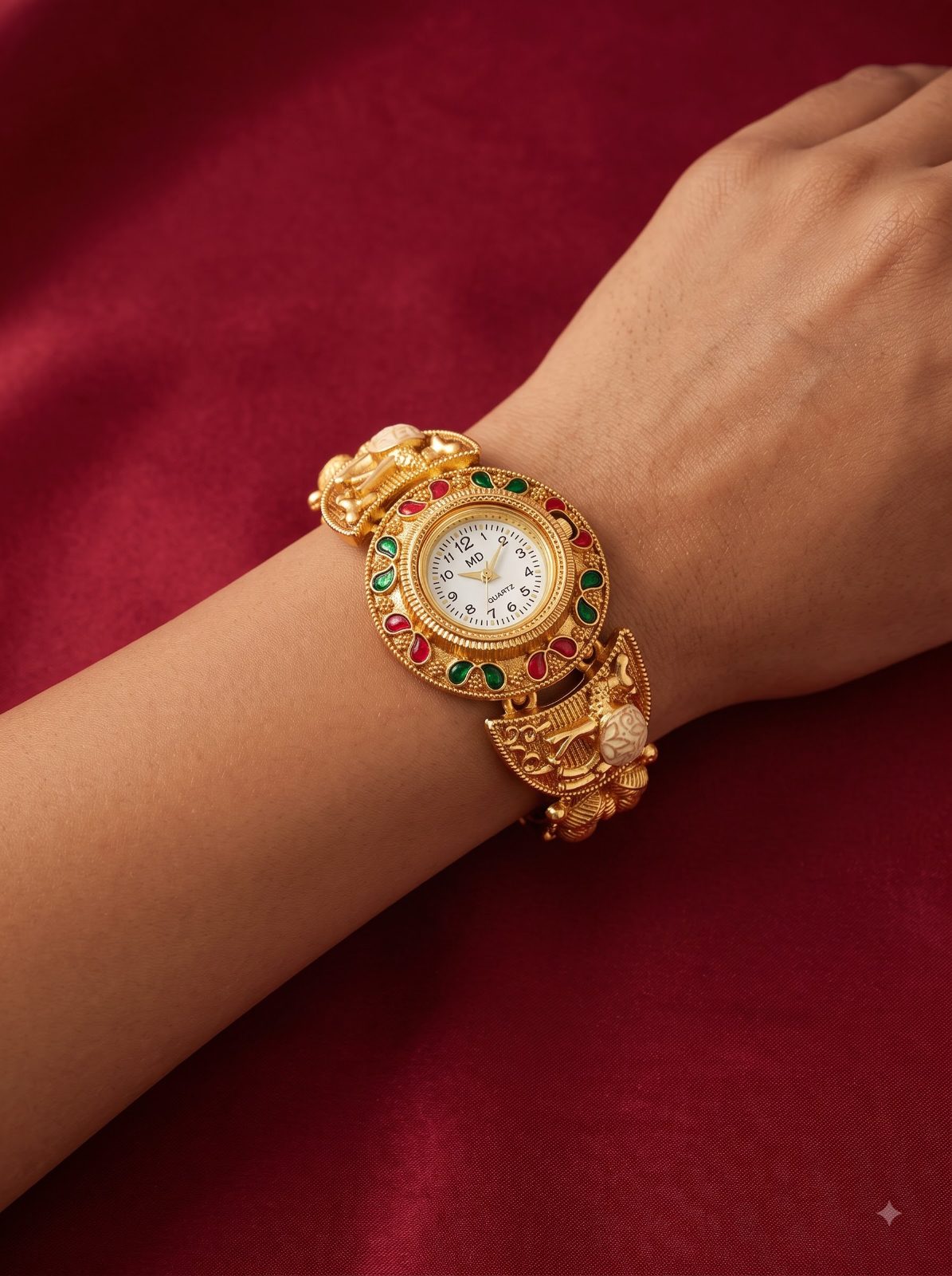 Nidhi Festive Design Bracelet Watch for Women