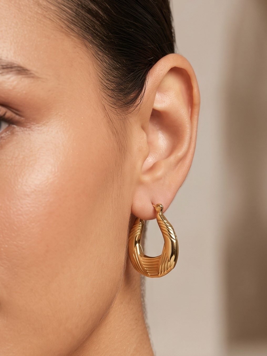Suhana Metal Tone Balis Earrings