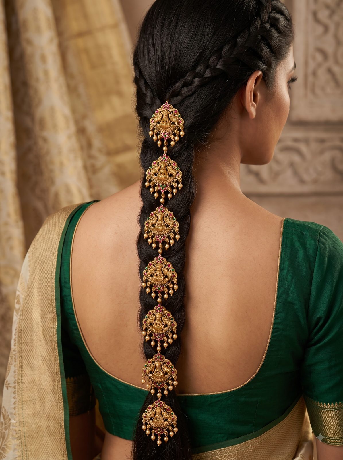 Myra Traditional Hair Paranda Choti