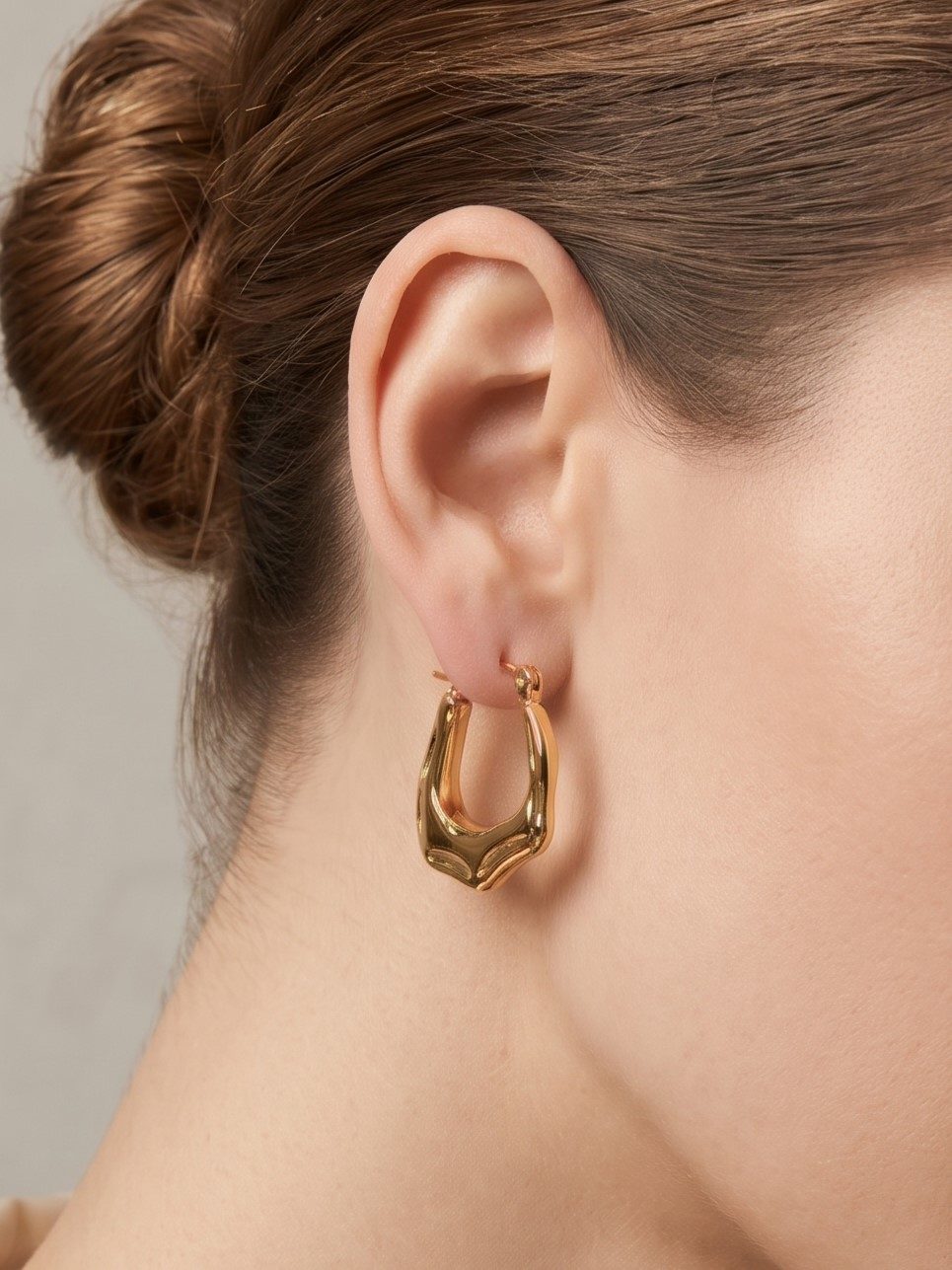 Suhana Abstract Design Gold Balis