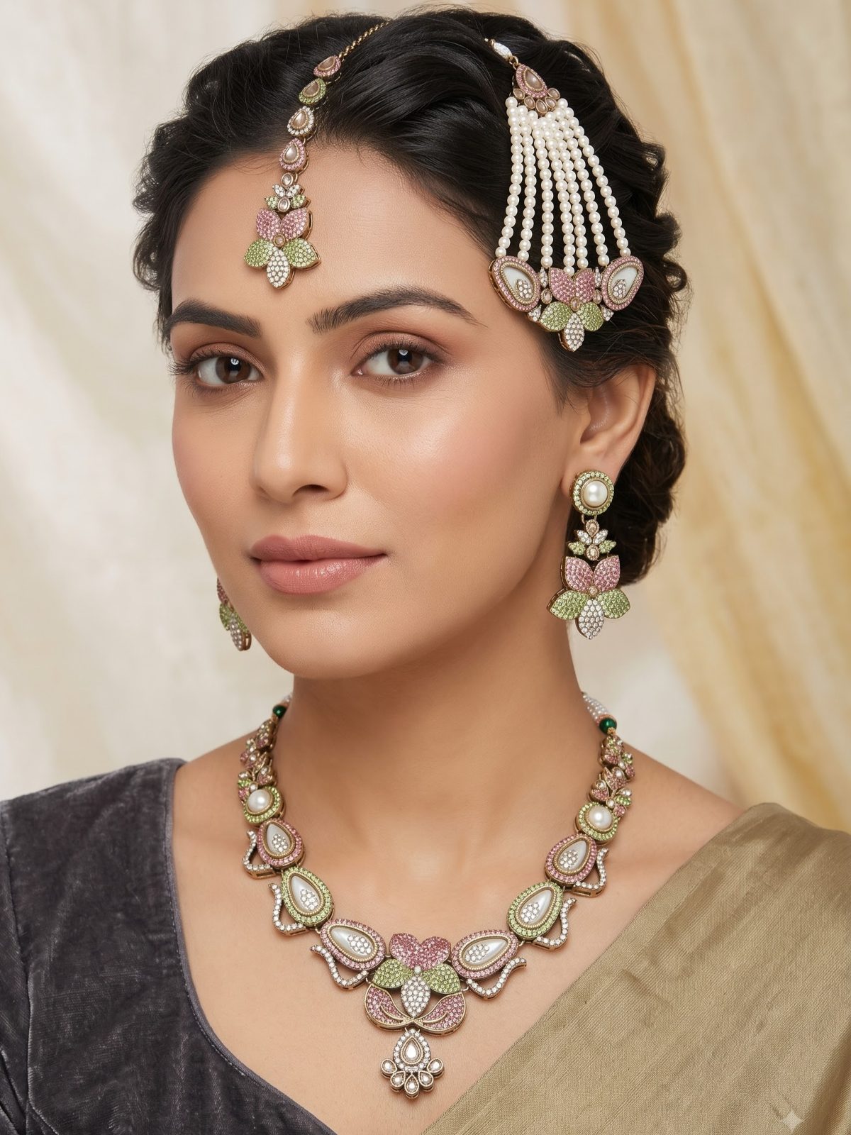 Sanchi Vibrant Turkish Necklace Set