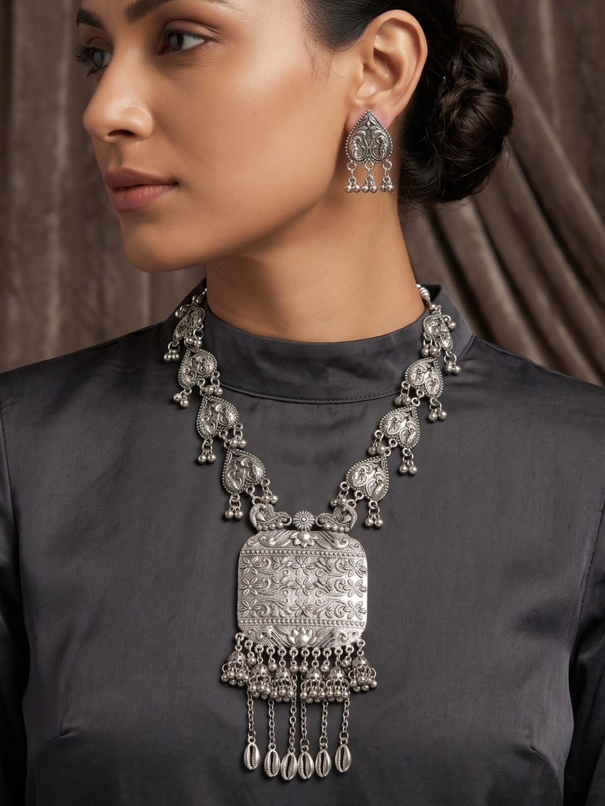 Meher Boho Pendant Necklace