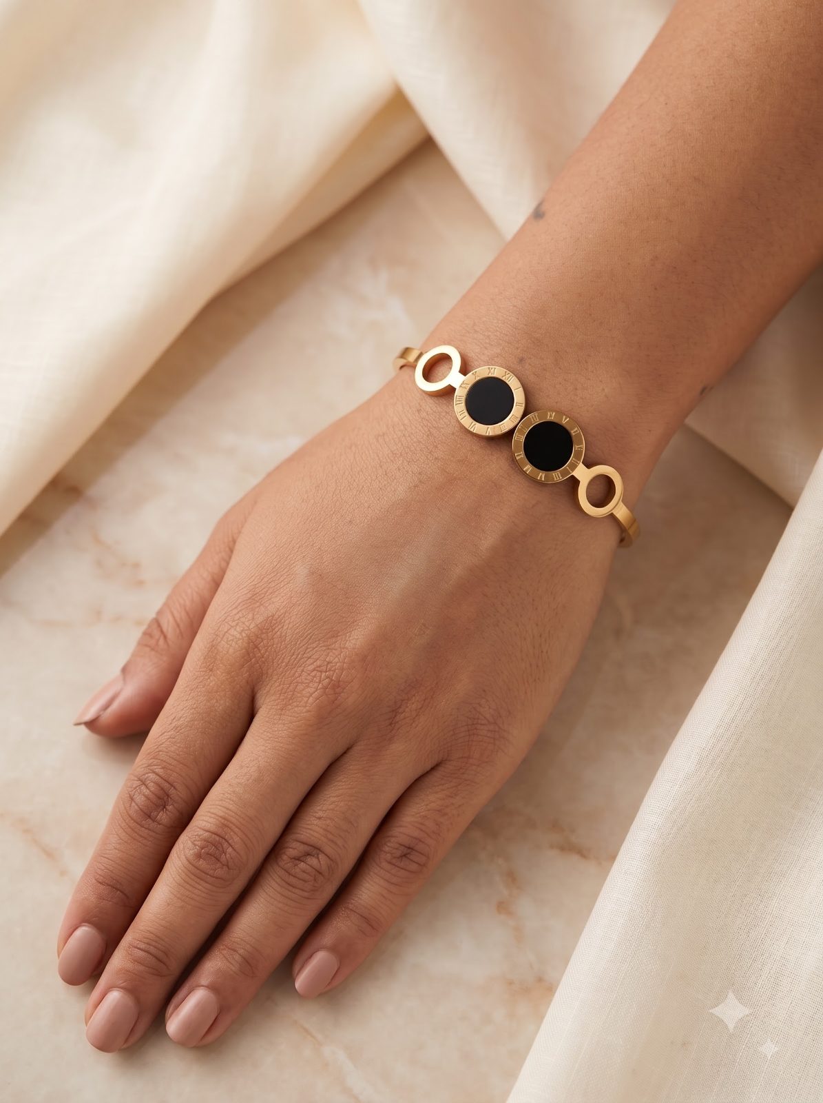 Vanika Gold Plated Anti-Tarnish Bracelets