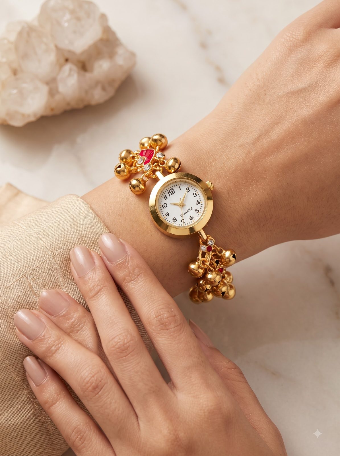 Yashika Festive Wear Bracelet Watch