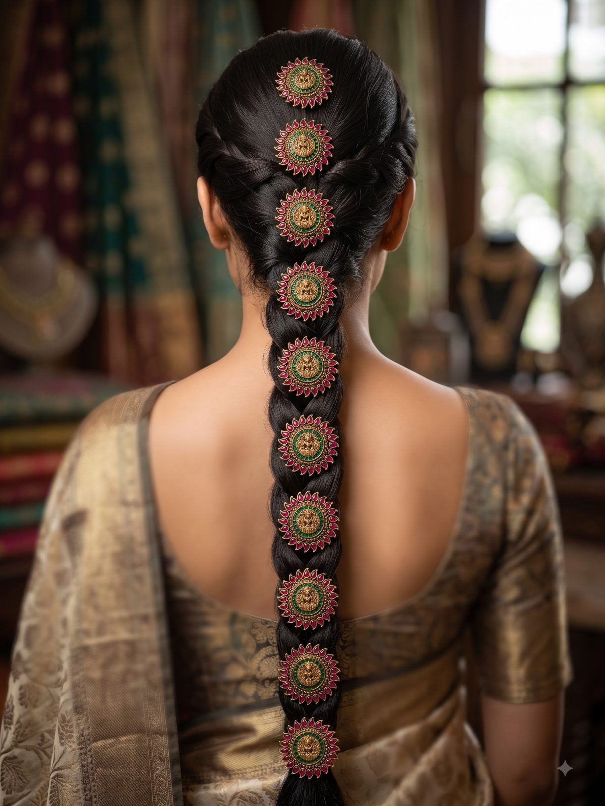 Eesha South Indian Braid Hair Ornament