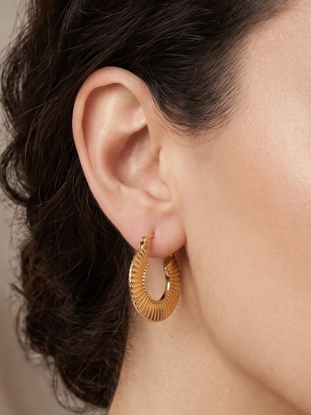 Shanaya Gold Tone Women's Balis